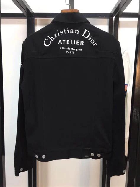 christian dior jacket mens|christian dior atelier denim jacket.